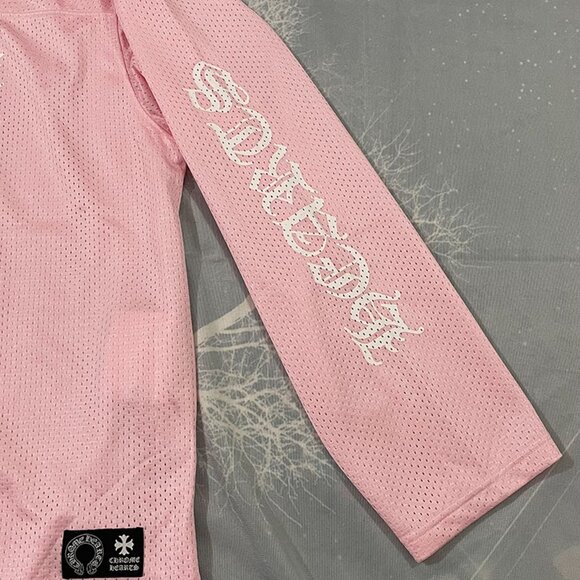 Chrome Hearts Mesh Sweatshirt In Pink - Picture 4 of 9